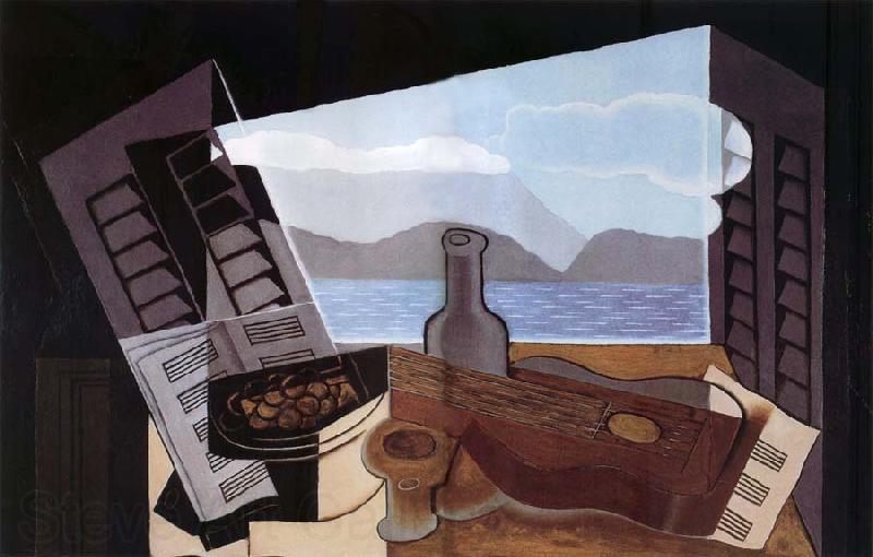 Juan Gris Open Window France oil painting art